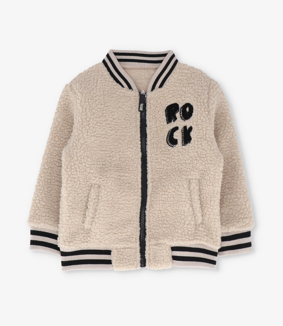 Chaqueta niño bomber beige 4 Kids-0