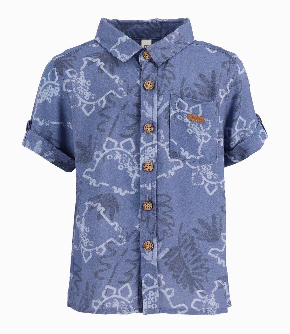 Camisa Bebé Guayabera Con Dinosaurios-2