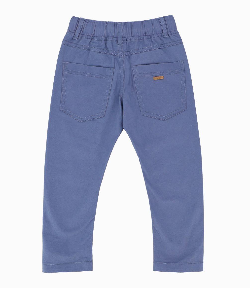 Pantalón Niño Básicos Azul Piedra-7