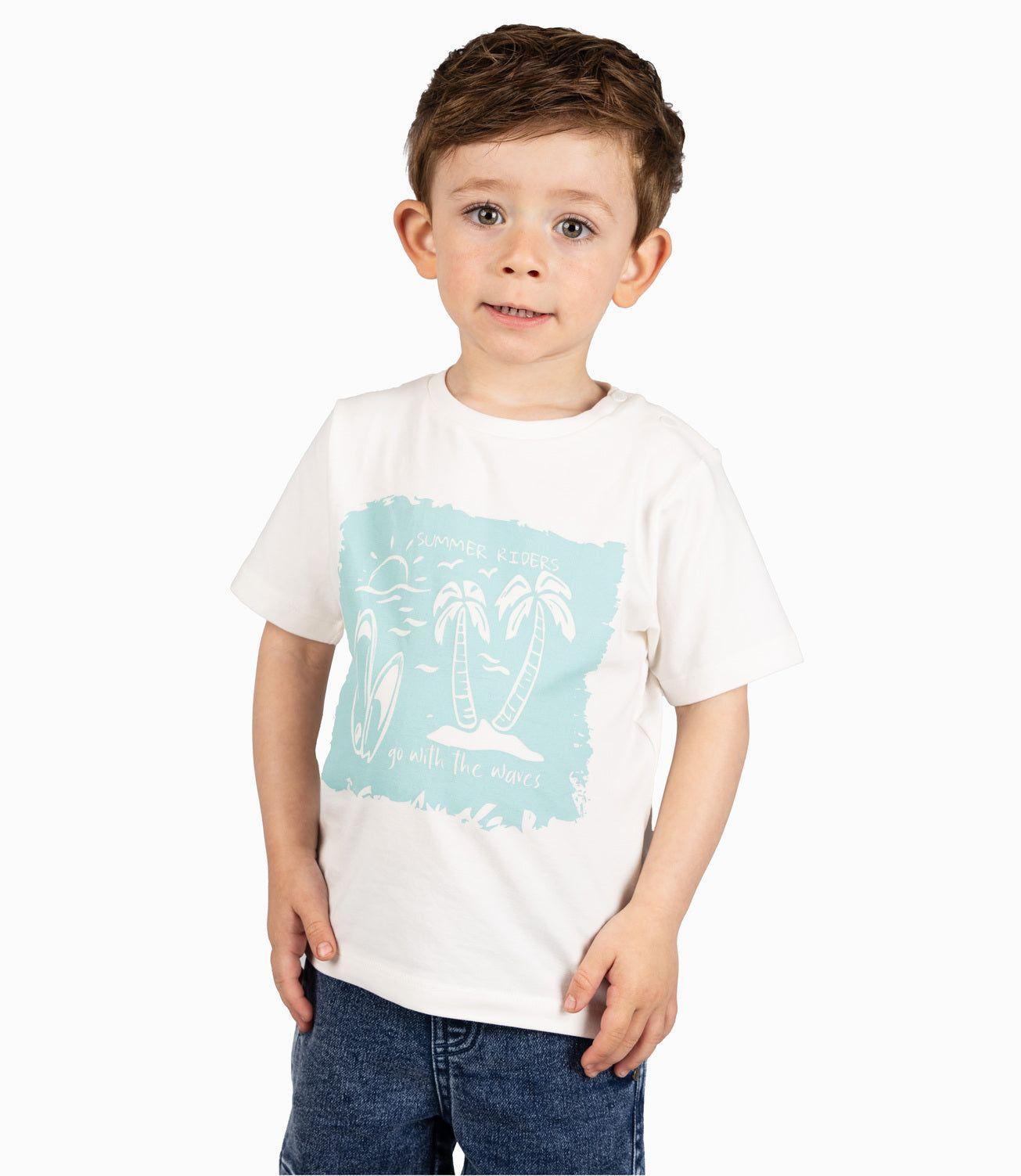 Polera Niño Con Palmeras-4