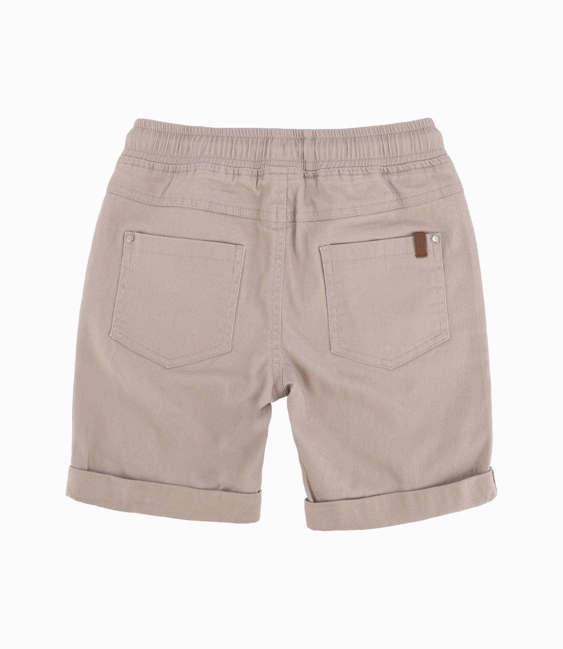 Bermuda Niño Básico Beige-7