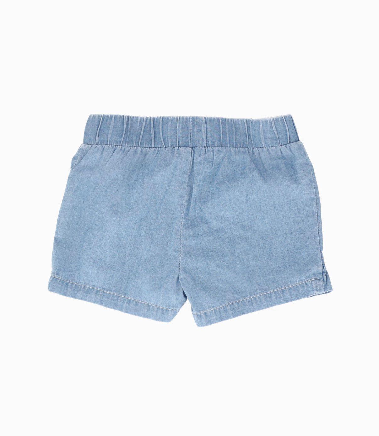 Short bebé falda short celeste 4 Kids-1