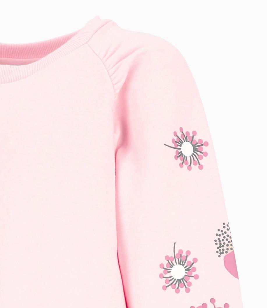 Conjunto niña con flores rosado 4 Kids-3