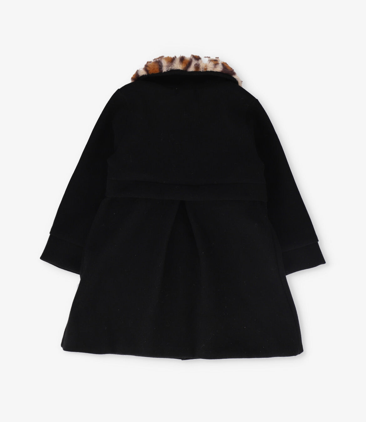 Abrigo niña animal print negro Limonada-1