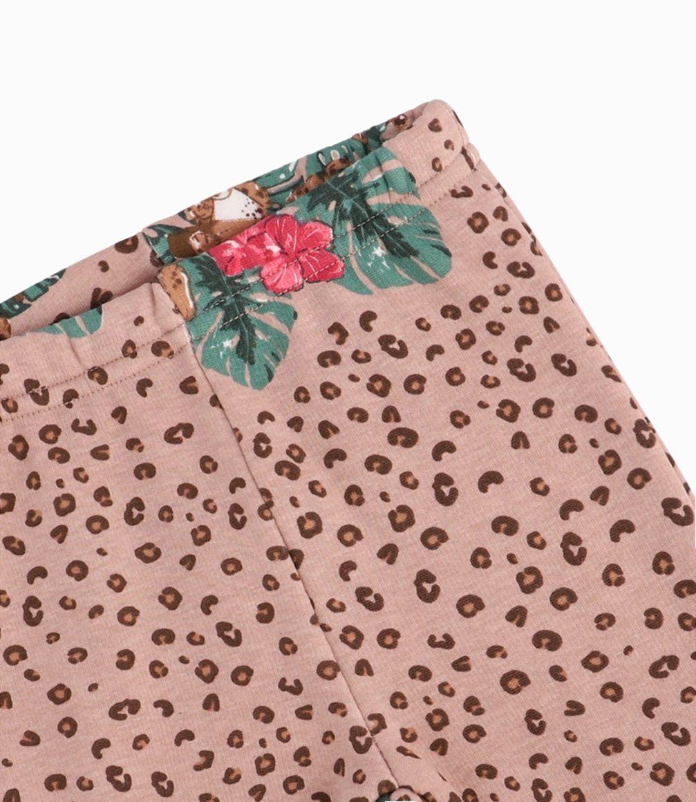 Conjunto Recién Nacida Polera Y Calzas Limonada Frutilla-2