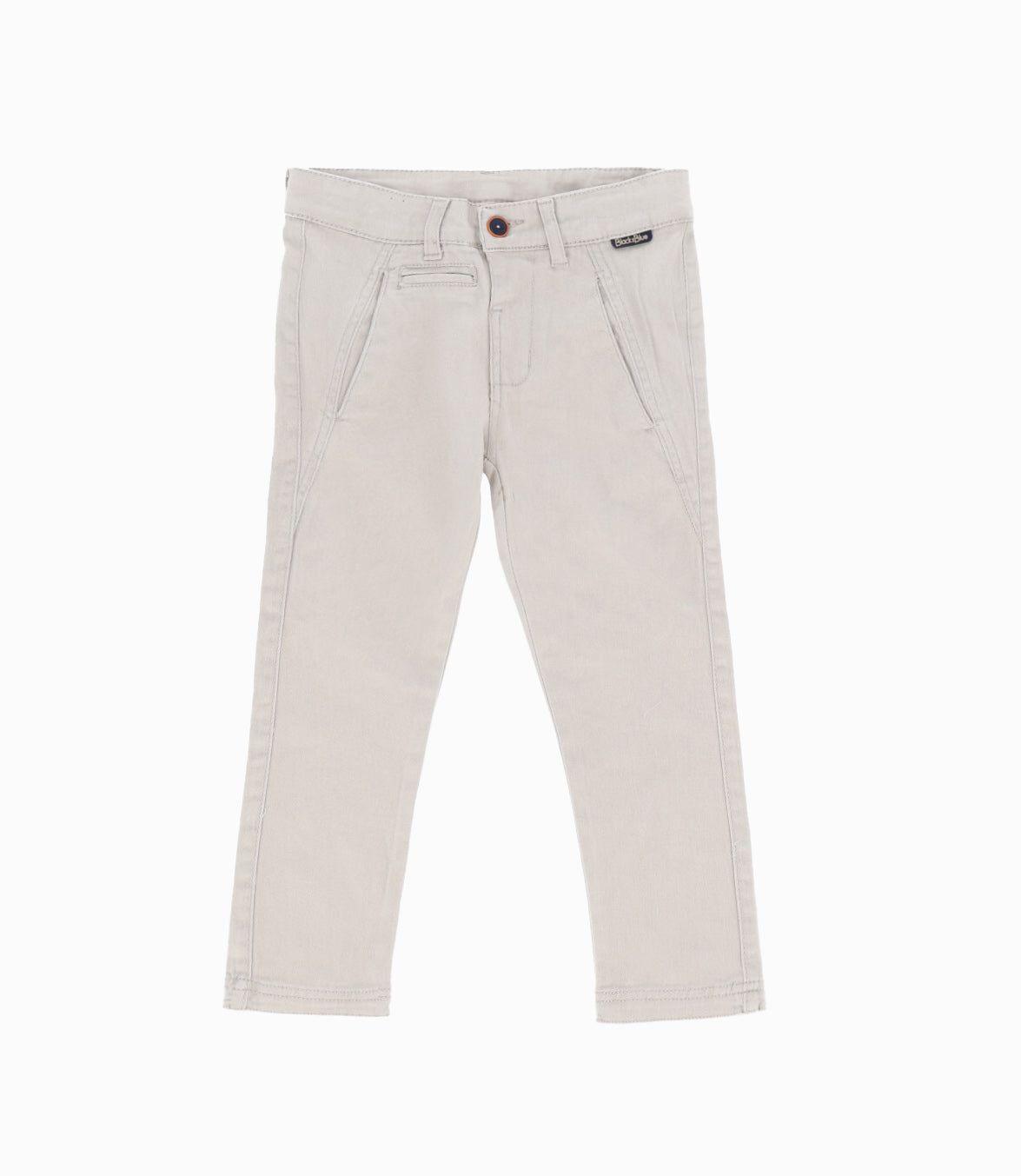 Pantalón niño básico arena Black and Blue-0