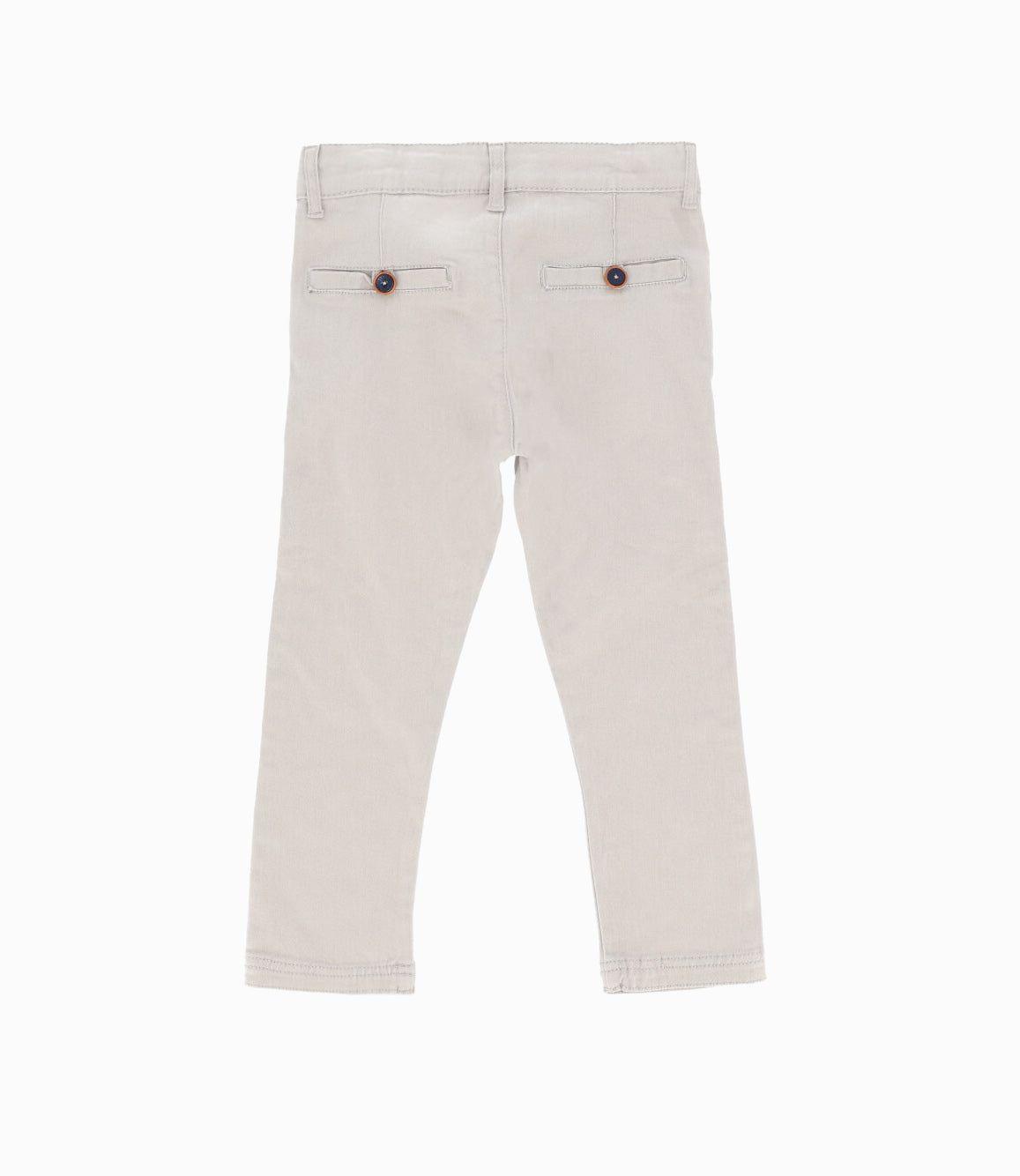 Pantalón niño básico arena Black and Blue-1