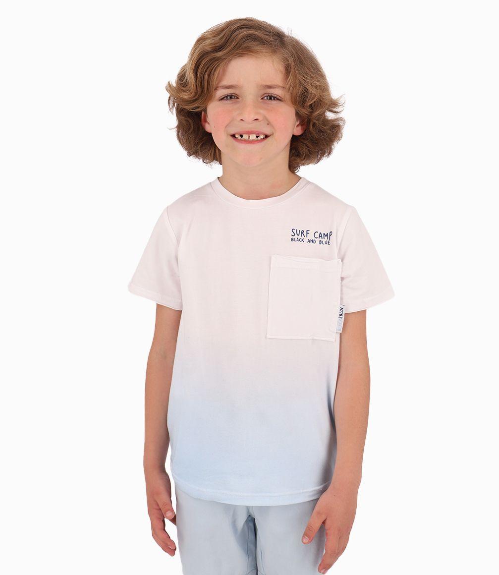 Polera Degradé Niño Celeste Black and Blue-0