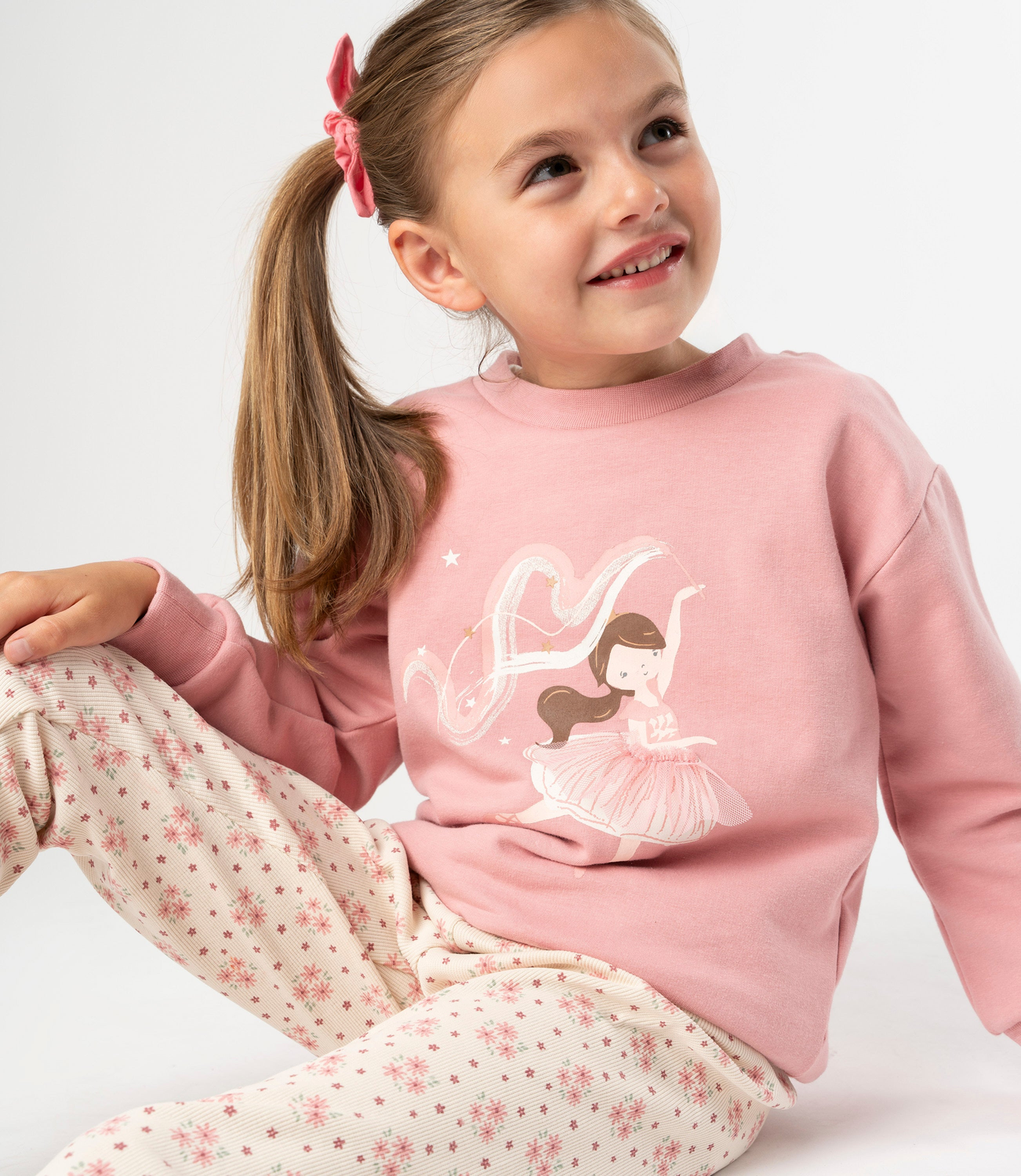 Conjunto niña bailarina rosado 4 Kids-0