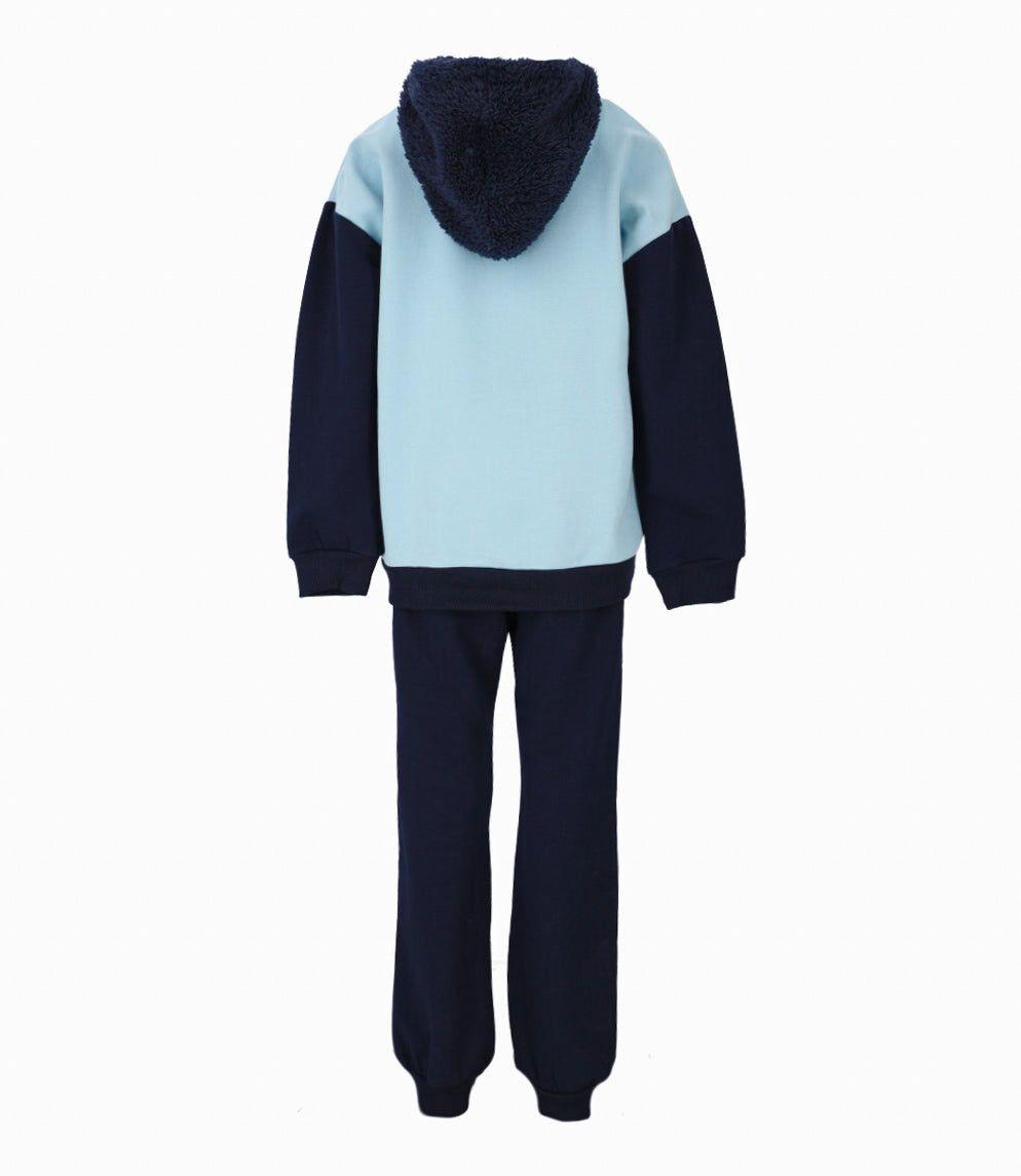 Buzo niño forest celeste Black and Blue-1