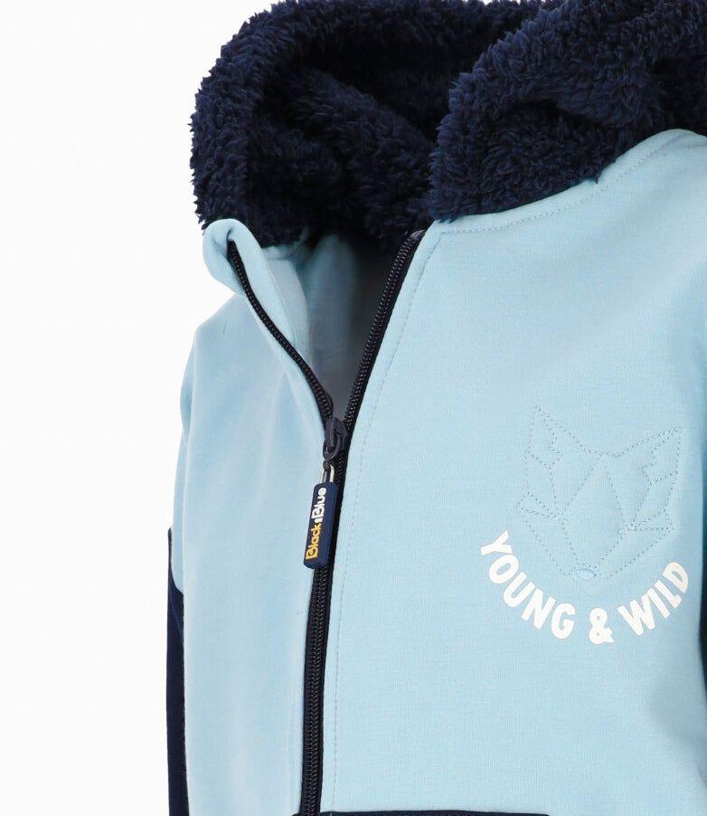 Buzo niño forest celeste Black and Blue-2