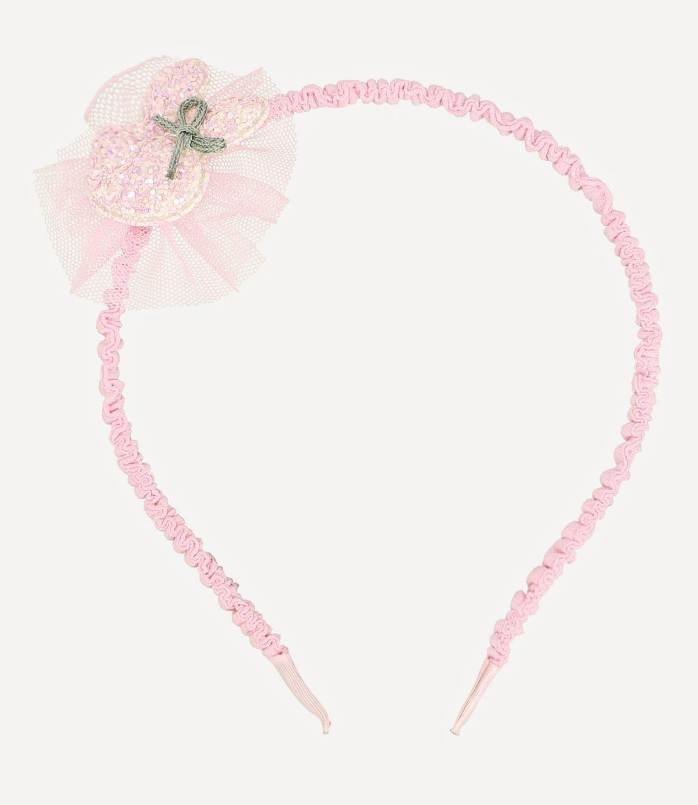 Cintillo Furry Bunny Niña Rosado 4 Kids-1