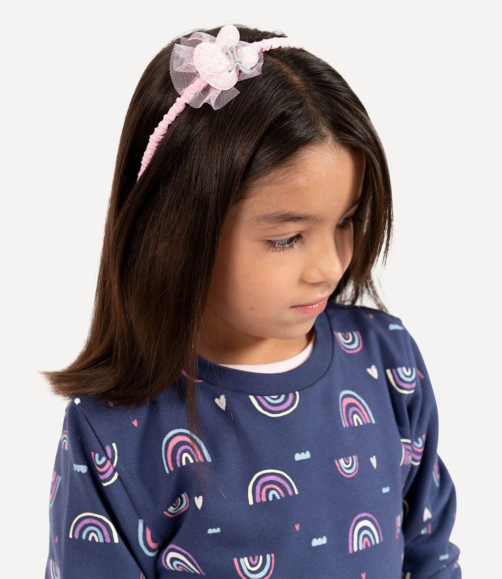 Cintillo Furry Bunny Niña Rosado 4 Kids-0