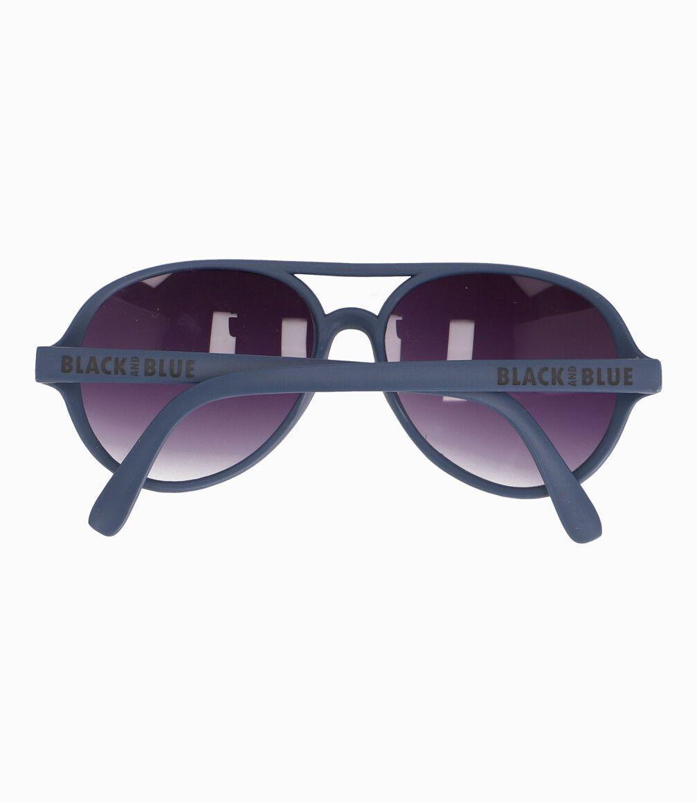 Lentes De Sol Polarizados Niño Azul Piedra Black and Blue-1