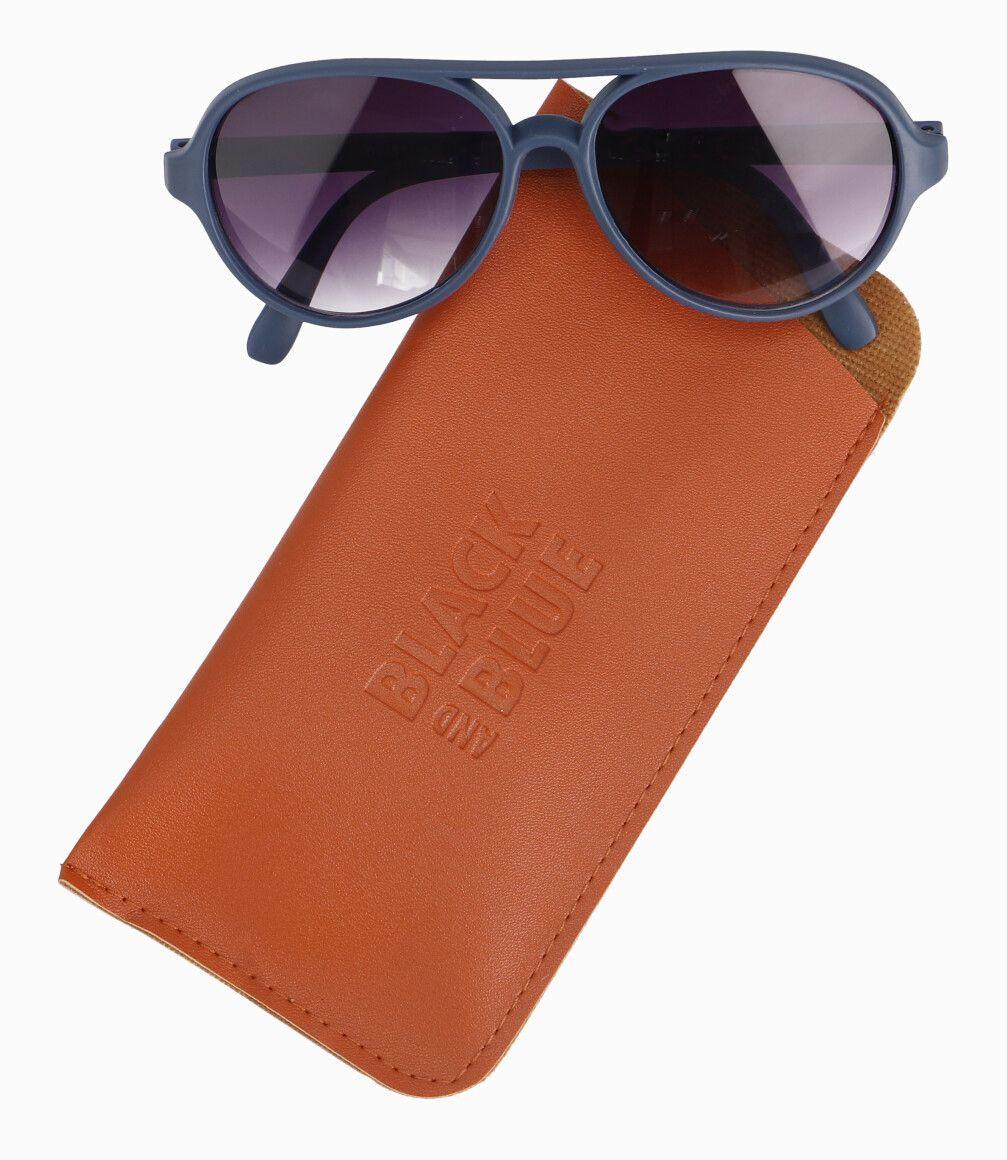 Lentes De Sol Polarizados Niño Azul Piedra Black and Blue-2