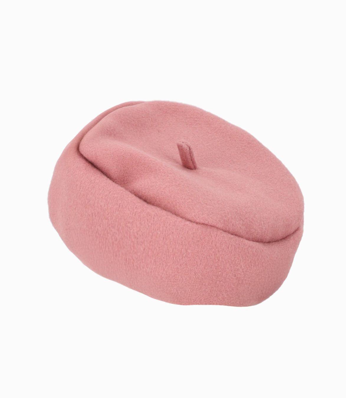 Abrigo niña con boina rosado Limonada-3