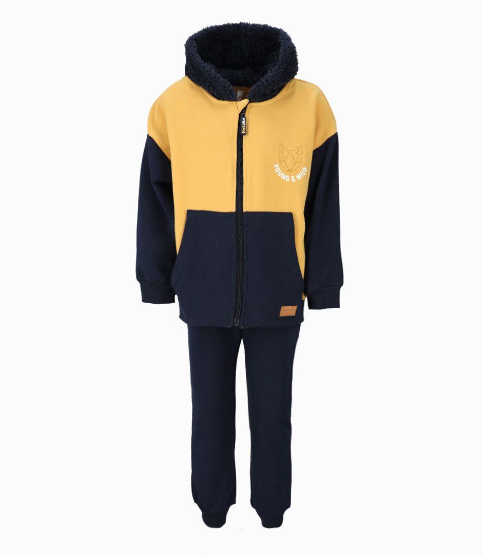 Buzo niño forest mostaza Black and Blue-0