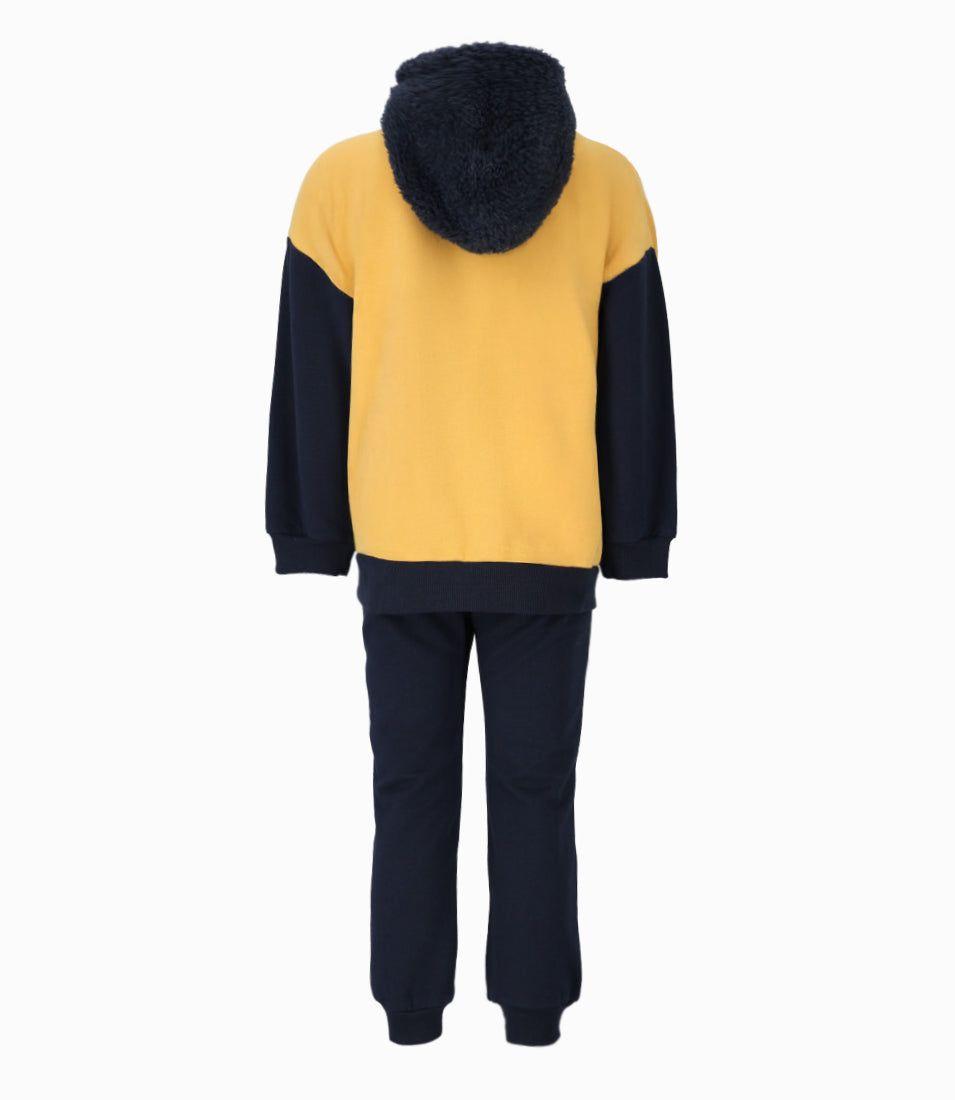 Buzo niño forest mostaza Black and Blue-1