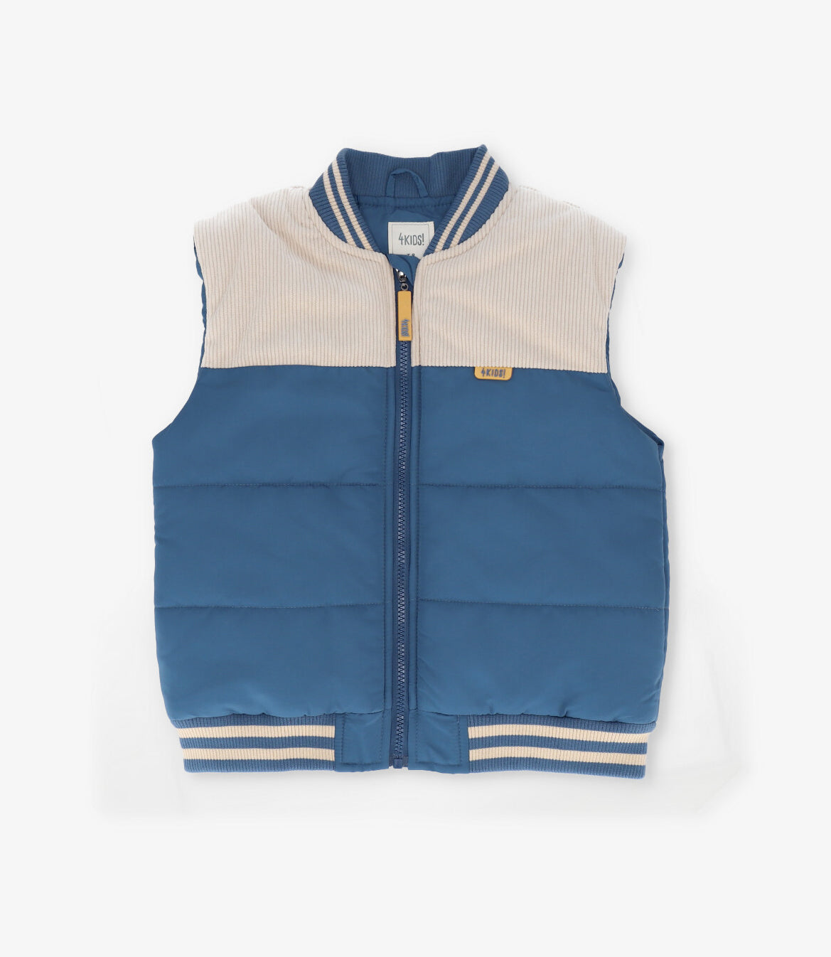 Chaqueta niño sin manga azul 4 Kids-1