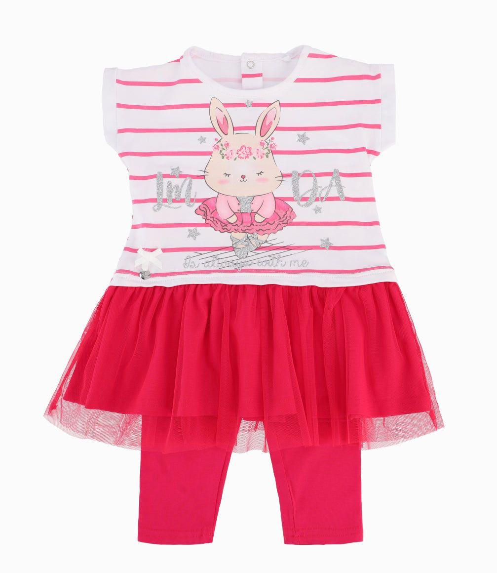 Conjunto Bebé De Polera Y Calzas-0