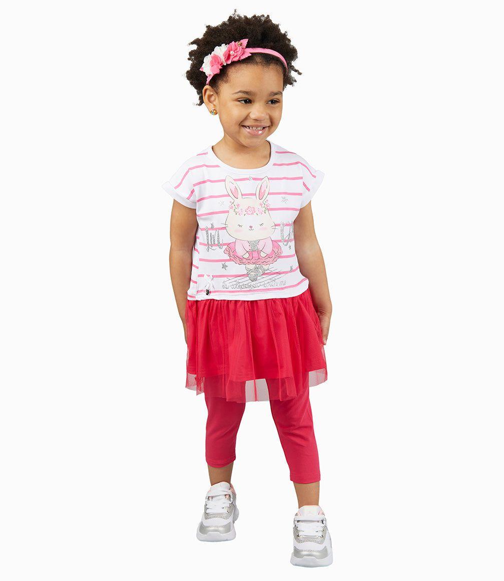 Conjunto Bebé De Polera Y Calzas-2