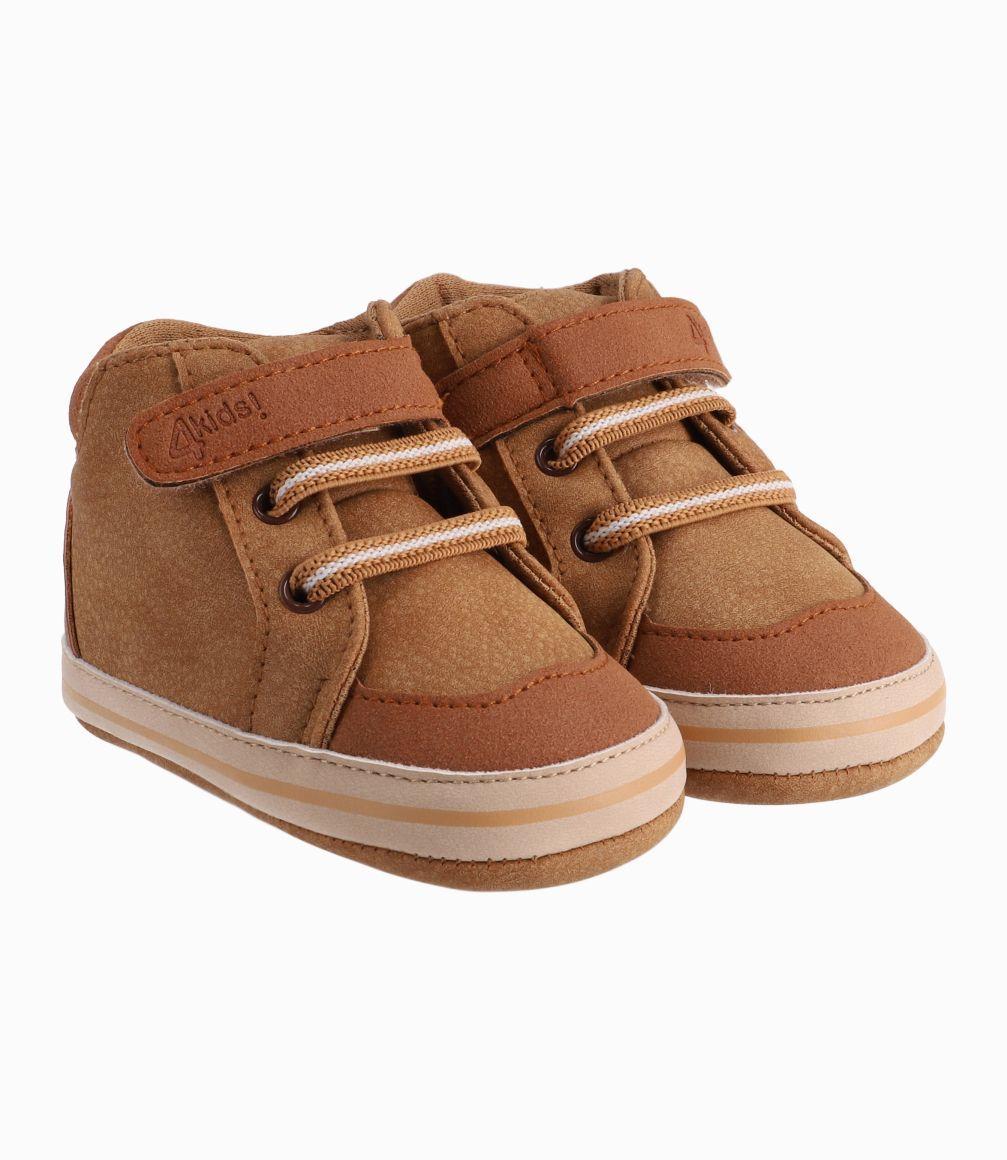 Zapatilla Recien Nacido Urbana 4 Kids Camel-0