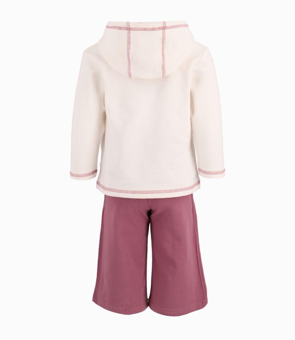 Conjunto Bebé Niña De Polerón Y Pantalón Limonada Uva-1