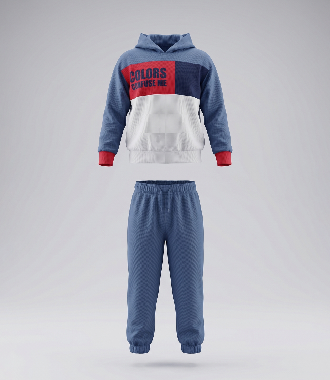 Buzo niño color  B11191270158 azul Black and blue-0