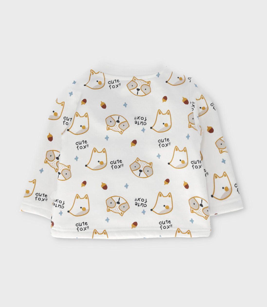 Buzo recién nacido con diseño crudo Black and Blue-2