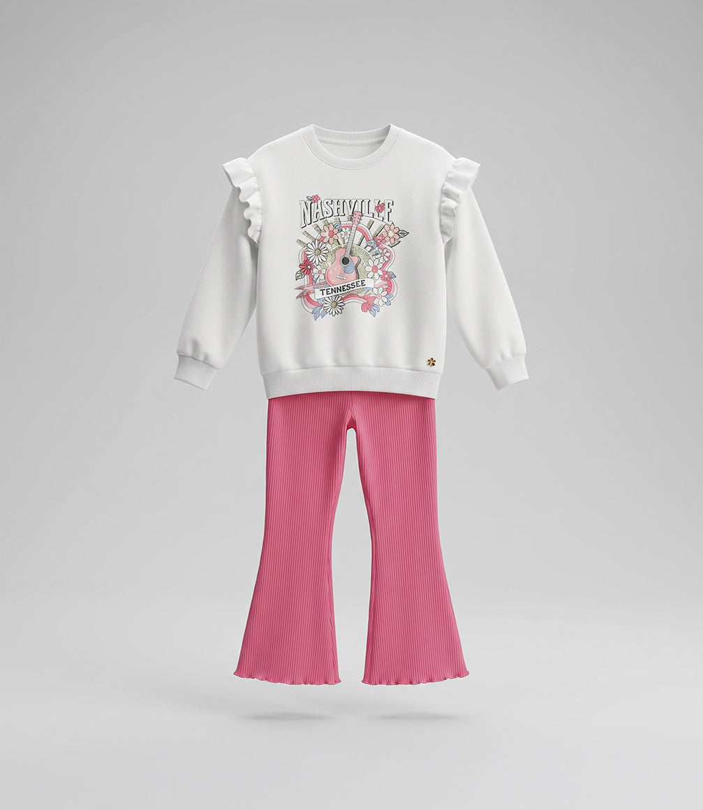 Conjunto polerón liviano y calza niña  F11221270278 coral-1