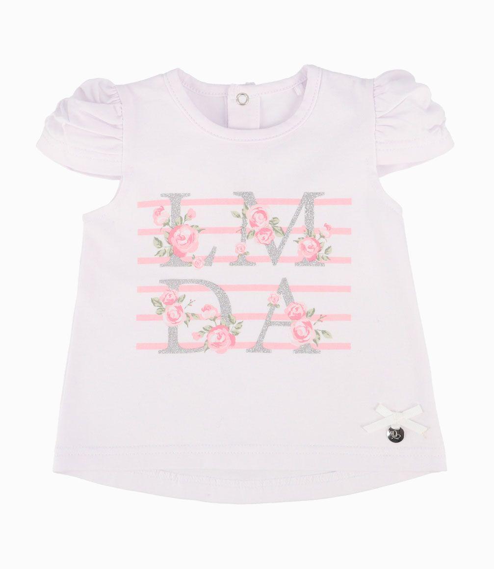 Polera Lmda Bebé Niña Rosado Limonada-0