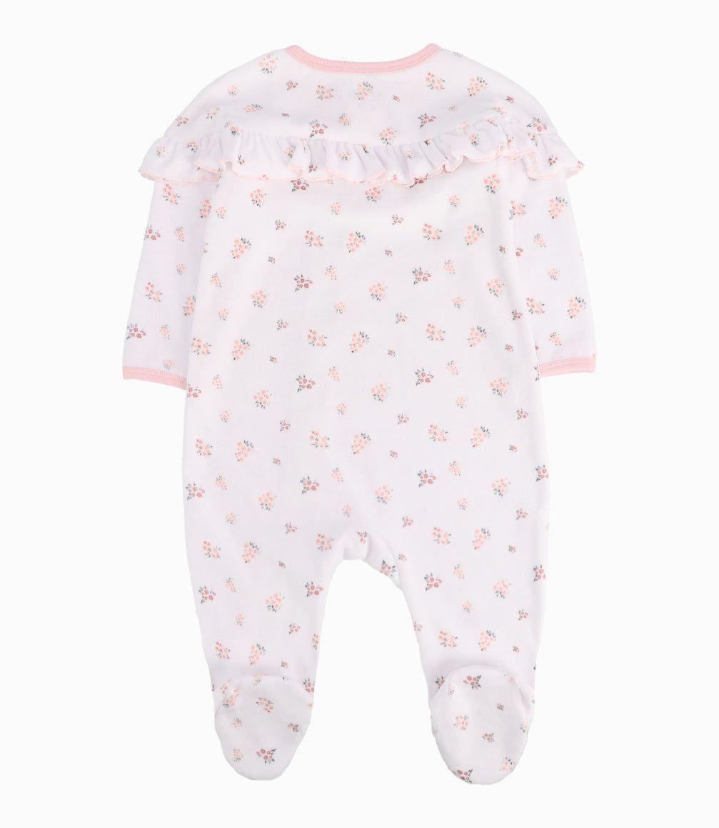 Enterito Recién Nacida Floreado 4 Kids Blanco-4