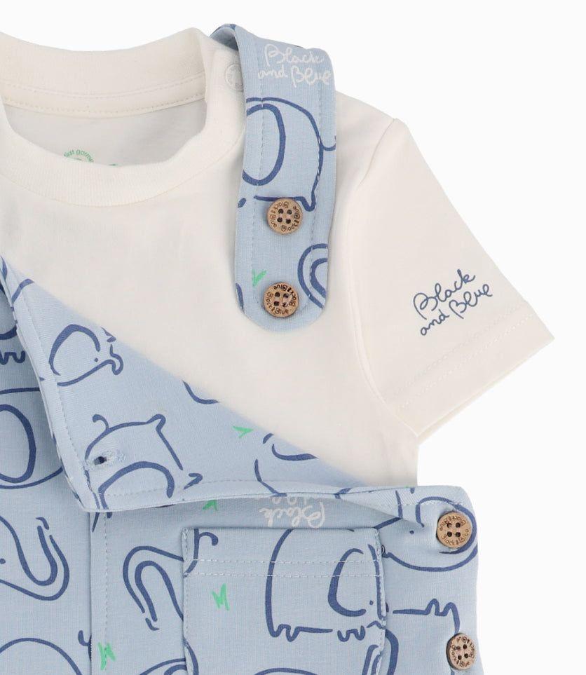 Conjunto Recién Nacido De Jardinera Y Body-9