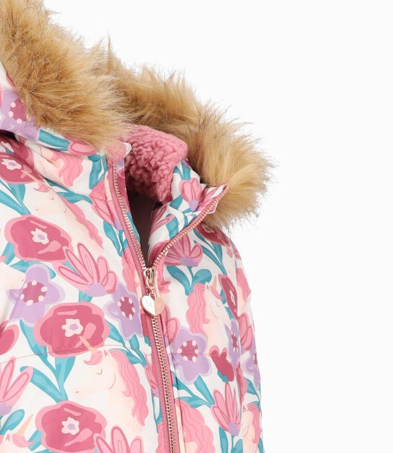 Parka niña floreada varios 4 Kids-2
