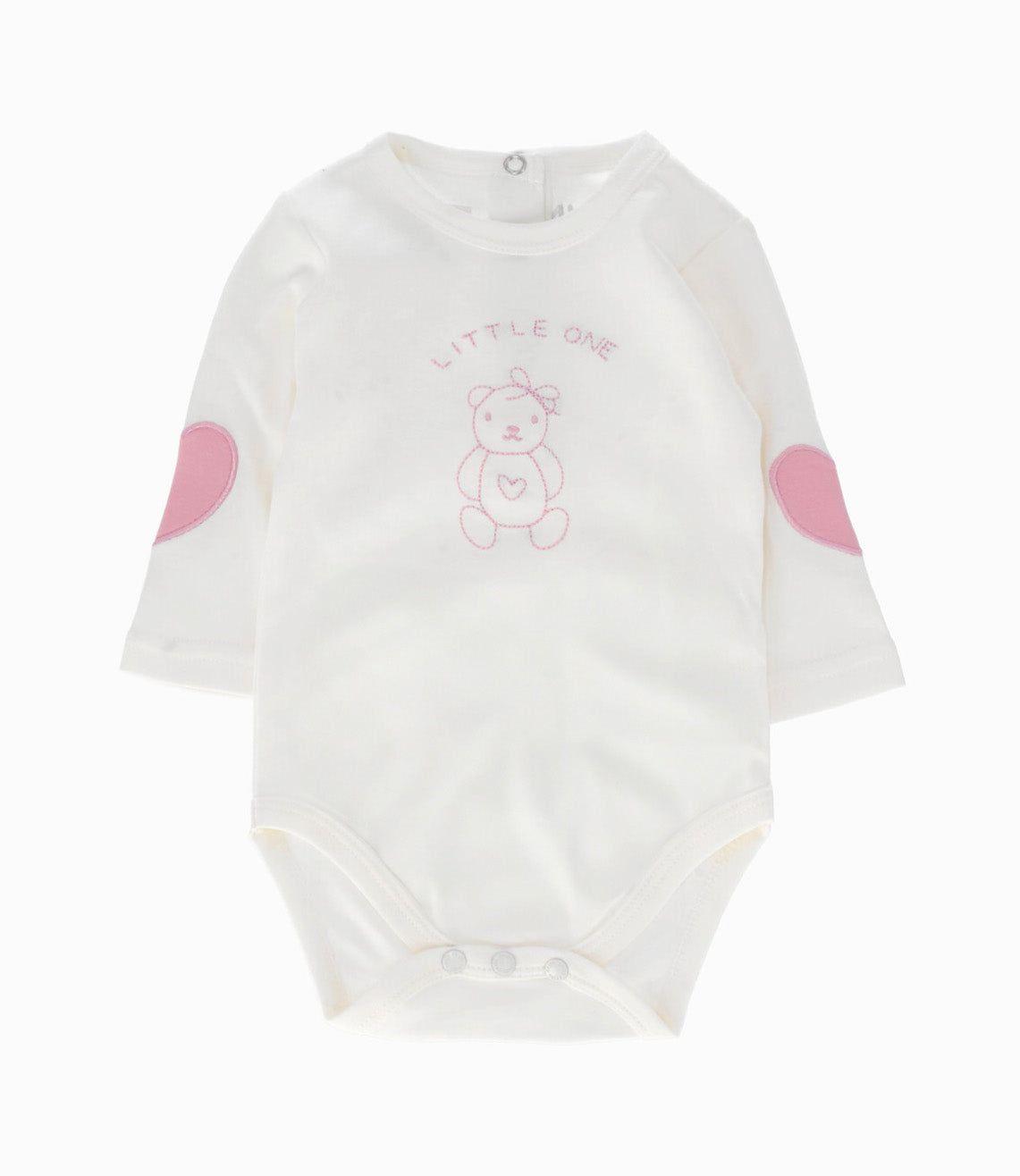 Conjunto recién nacida 3 piezas blanco 4 Kids-3