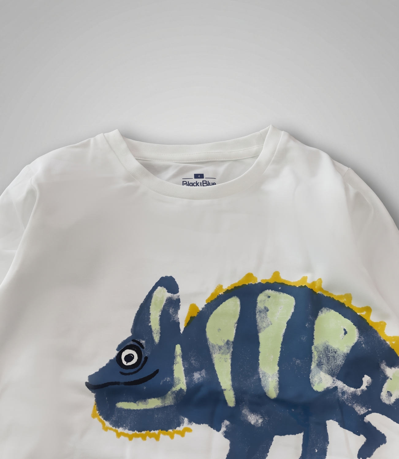 Polera manga larga niño  B11011270303 crudo Black and blue-2