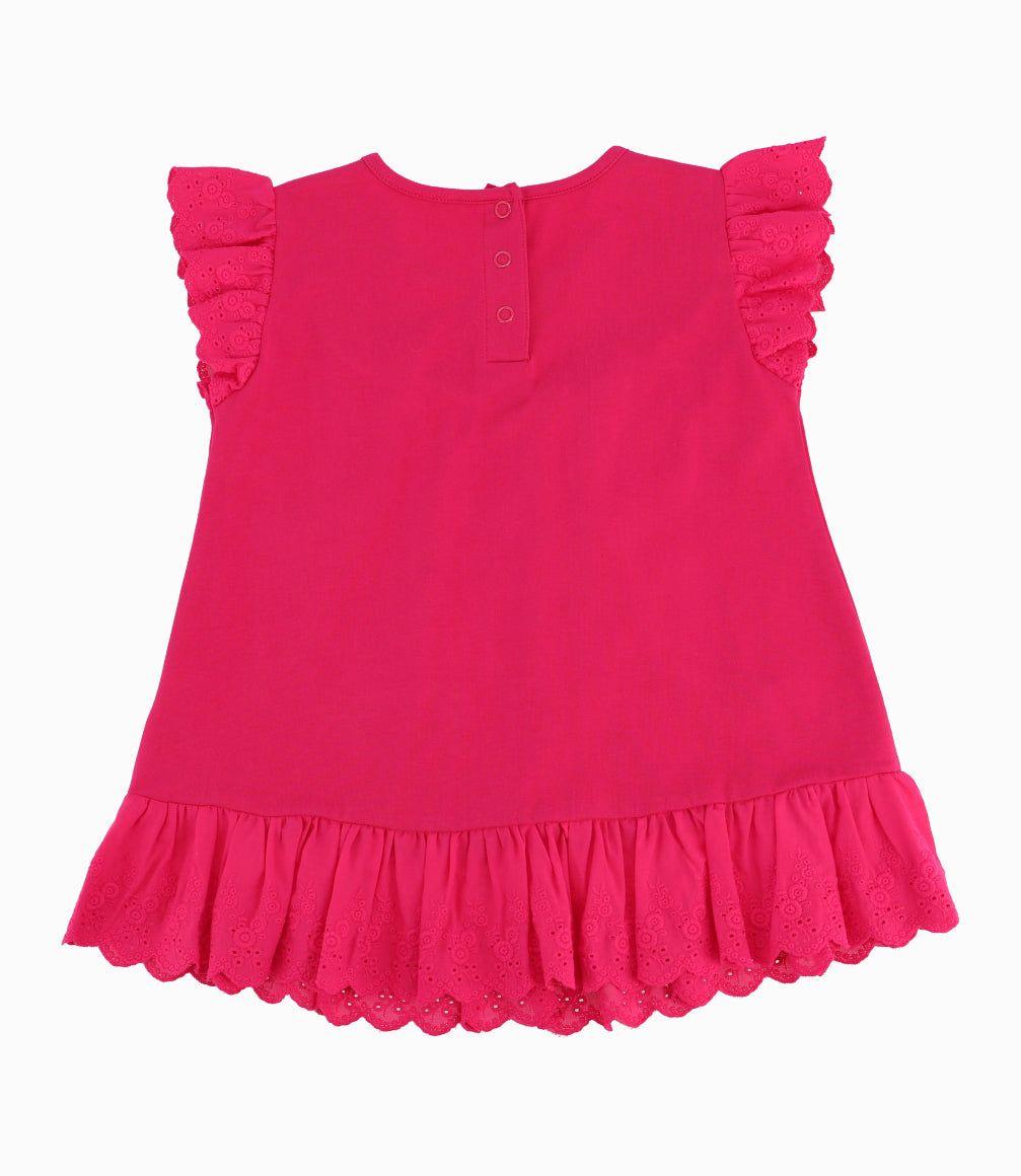 Polera Niña Con Bordados-5