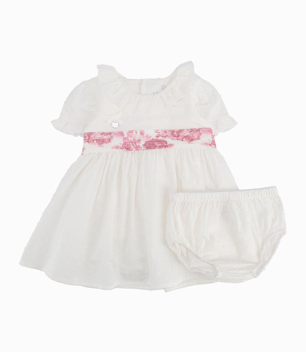 Vestido Recién Nacida Con Puntos-8