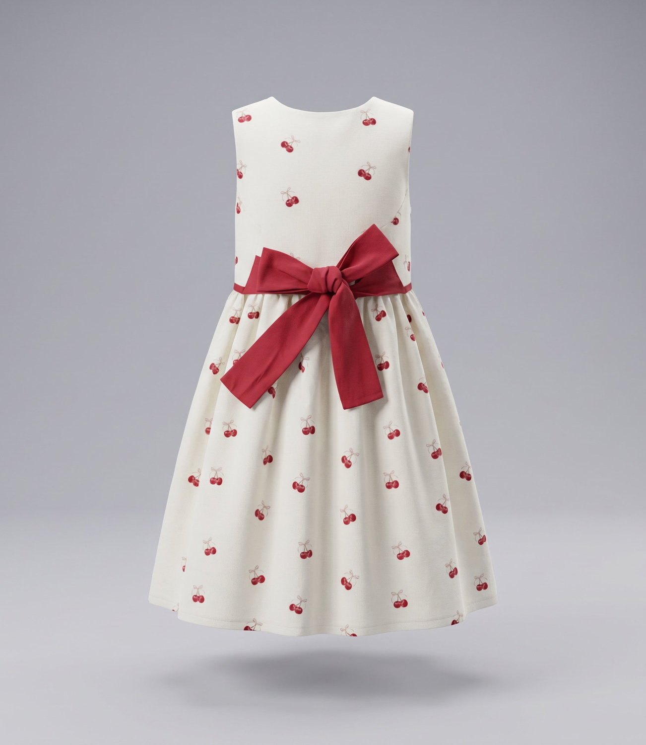 Vestido sin manga niña con bolero L11131270588 frambuesa-3