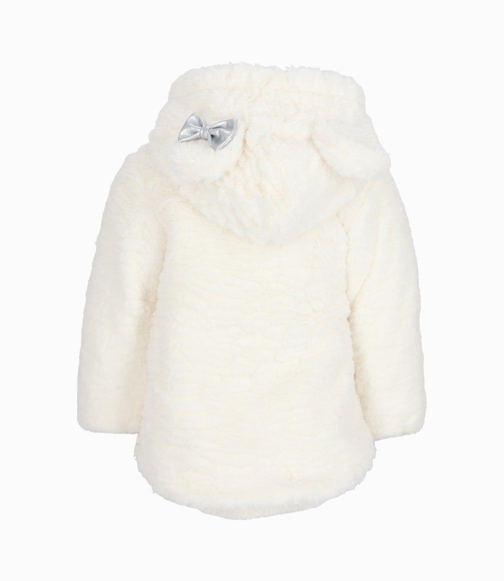 Chaqueta bebé con conejo blanco Limonada-1