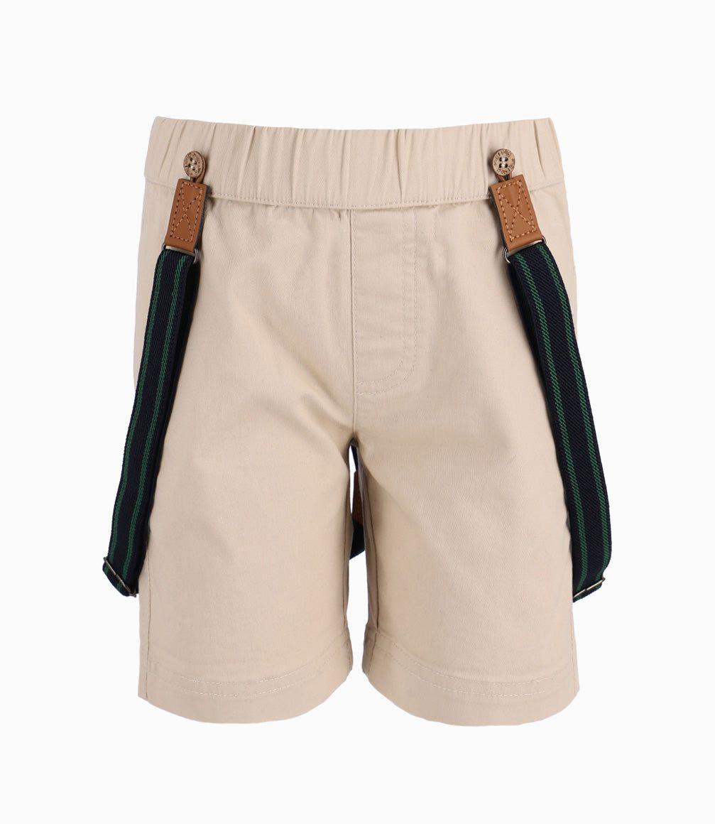 Conjunto Niño De Camisa Y Bermudas Verde-9