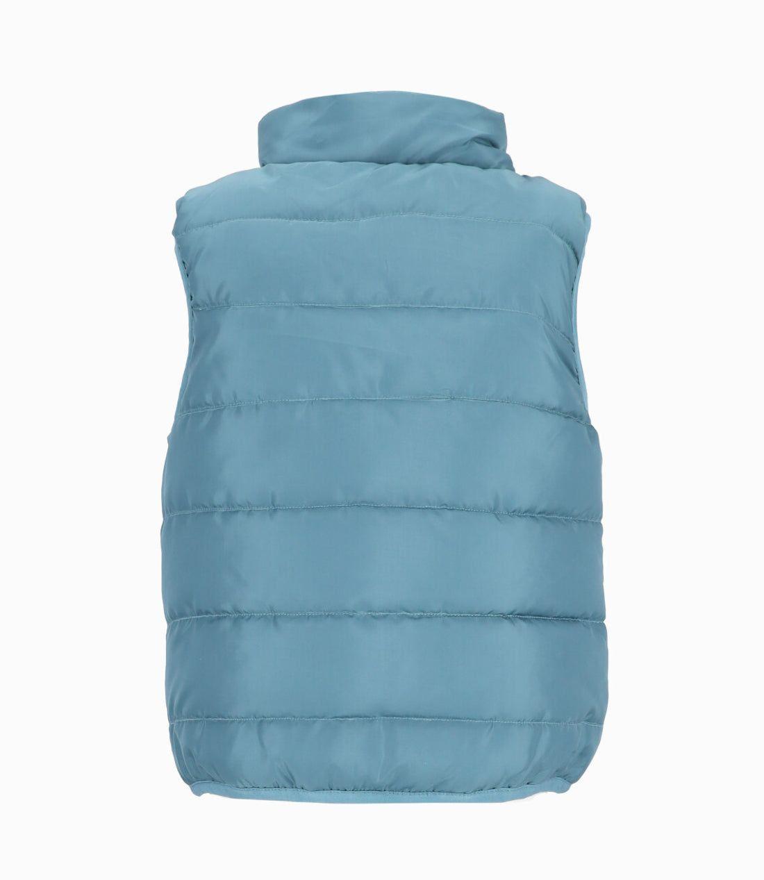 Parka niño sin mangas petróleo Black and Blue-1