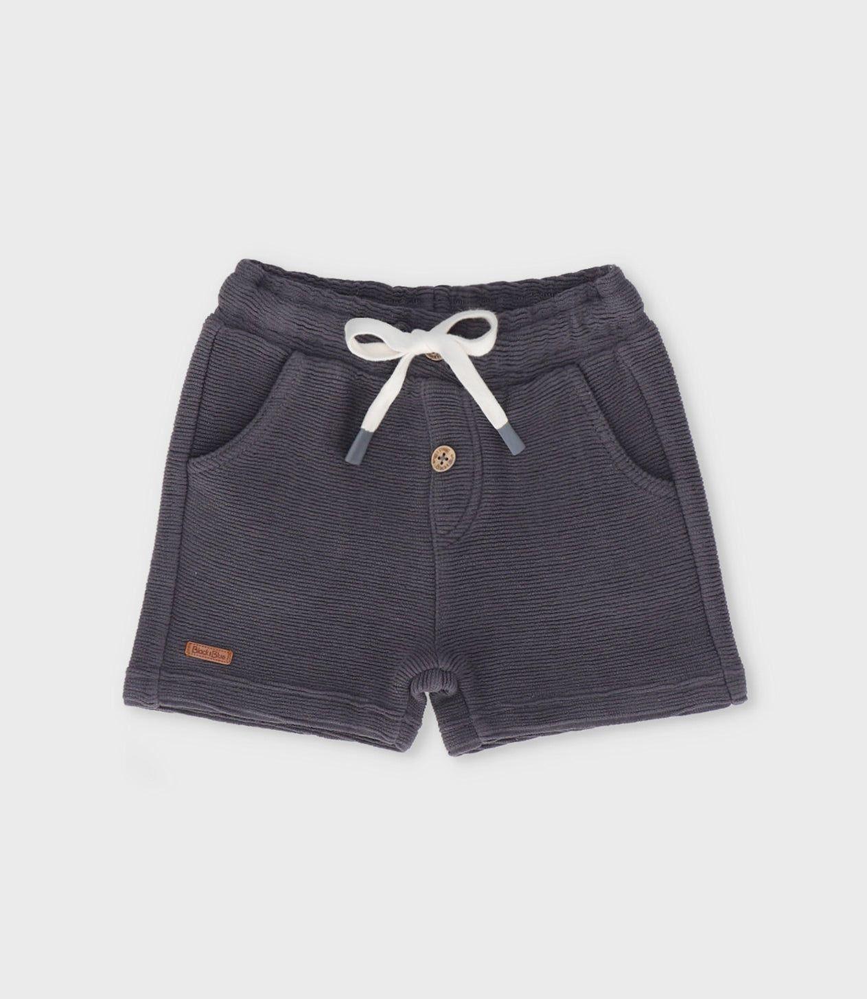 Bermuda niño básica marengo Black and Blue-0