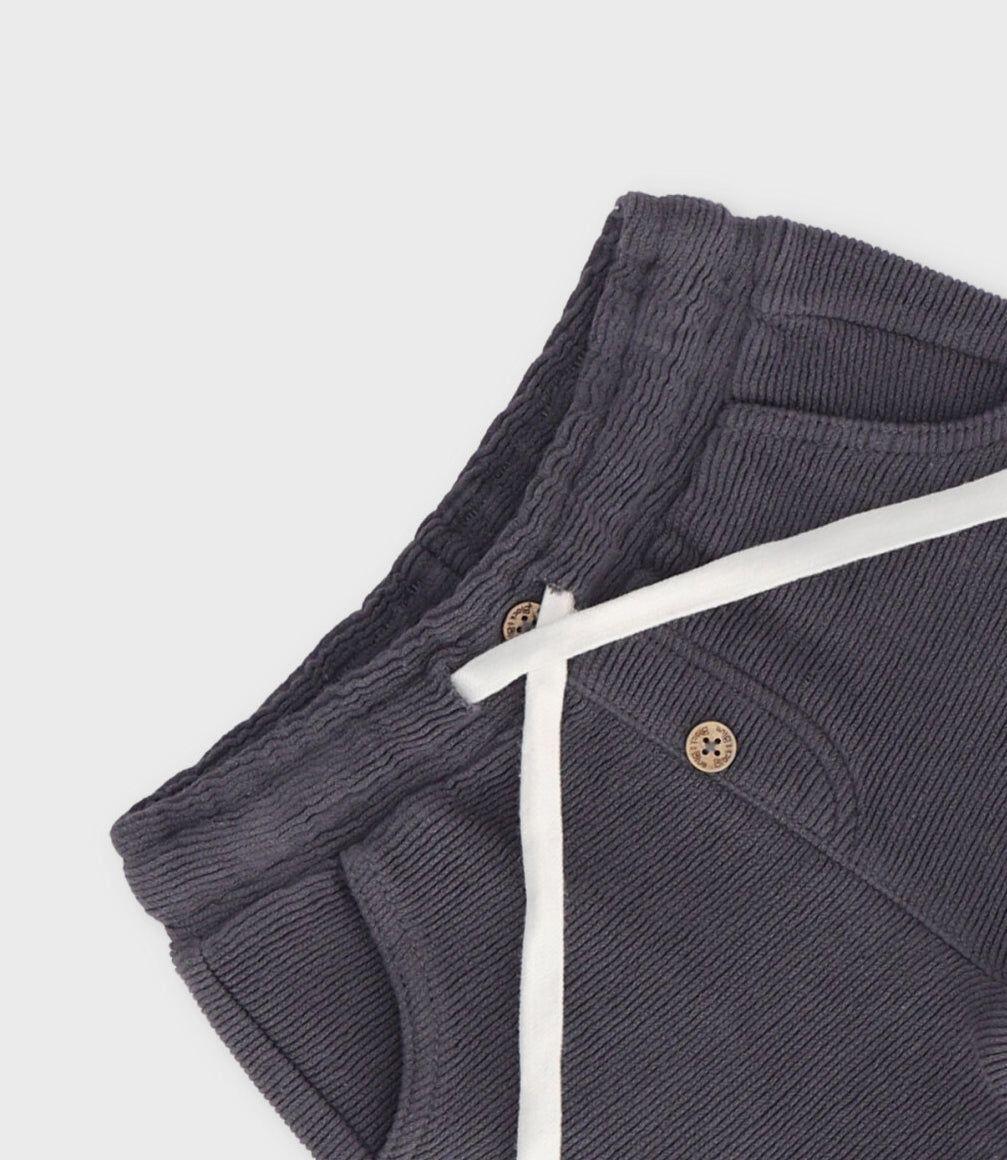 Bermuda niño básica marengo Black and Blue-2