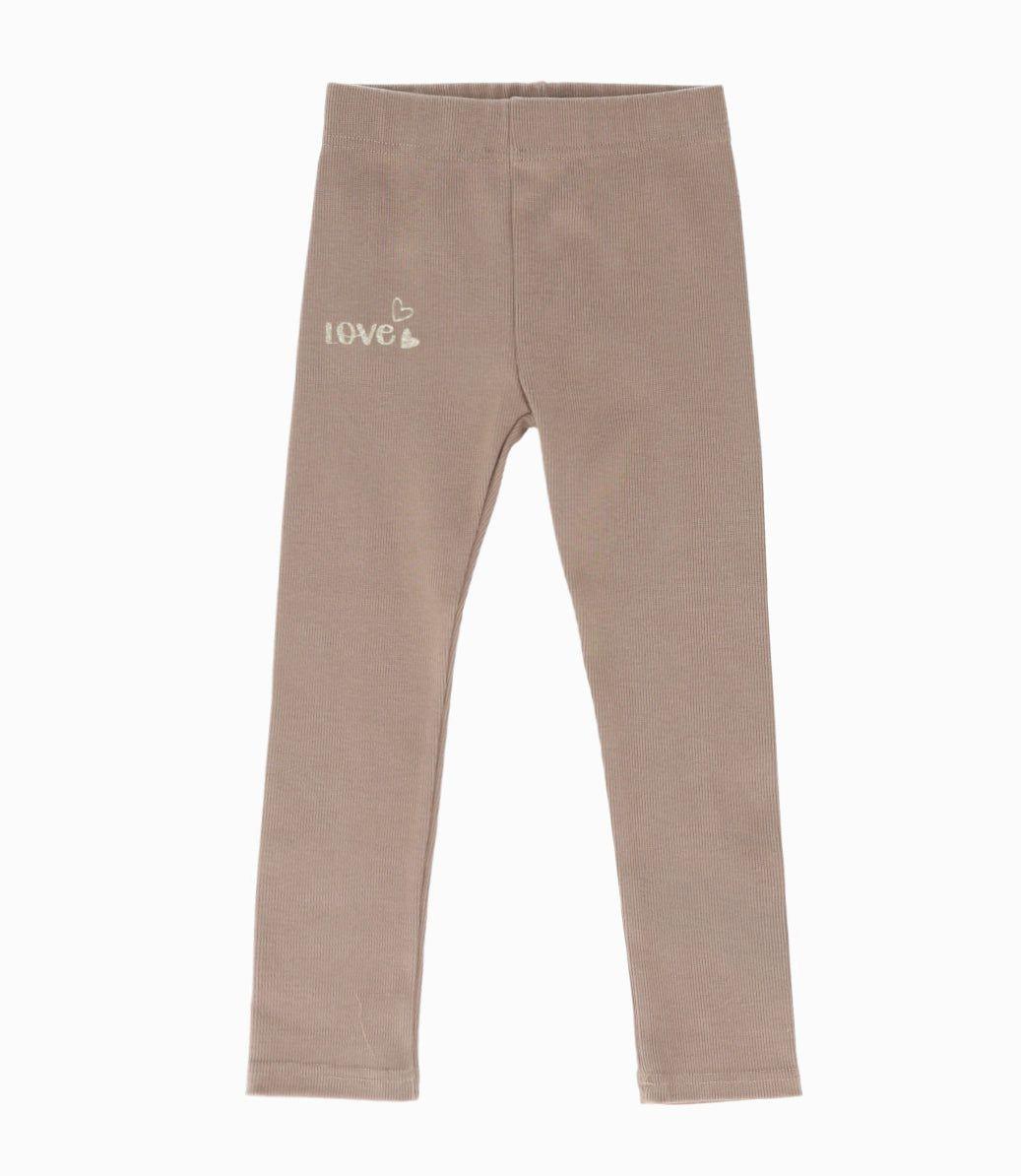 Calza niña básica beige Limonada-0