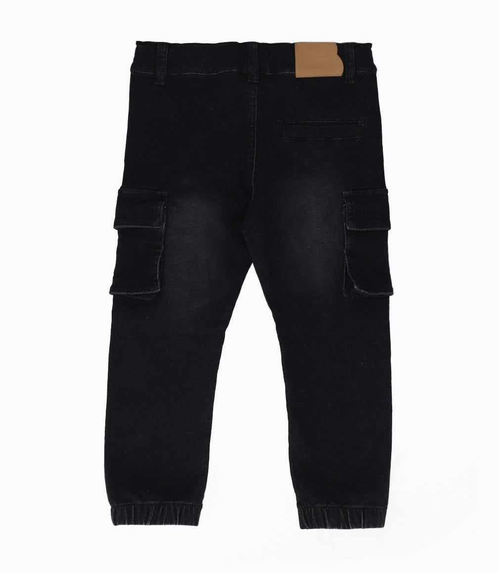 Jeans niño pitillos negro Black and Blue-1