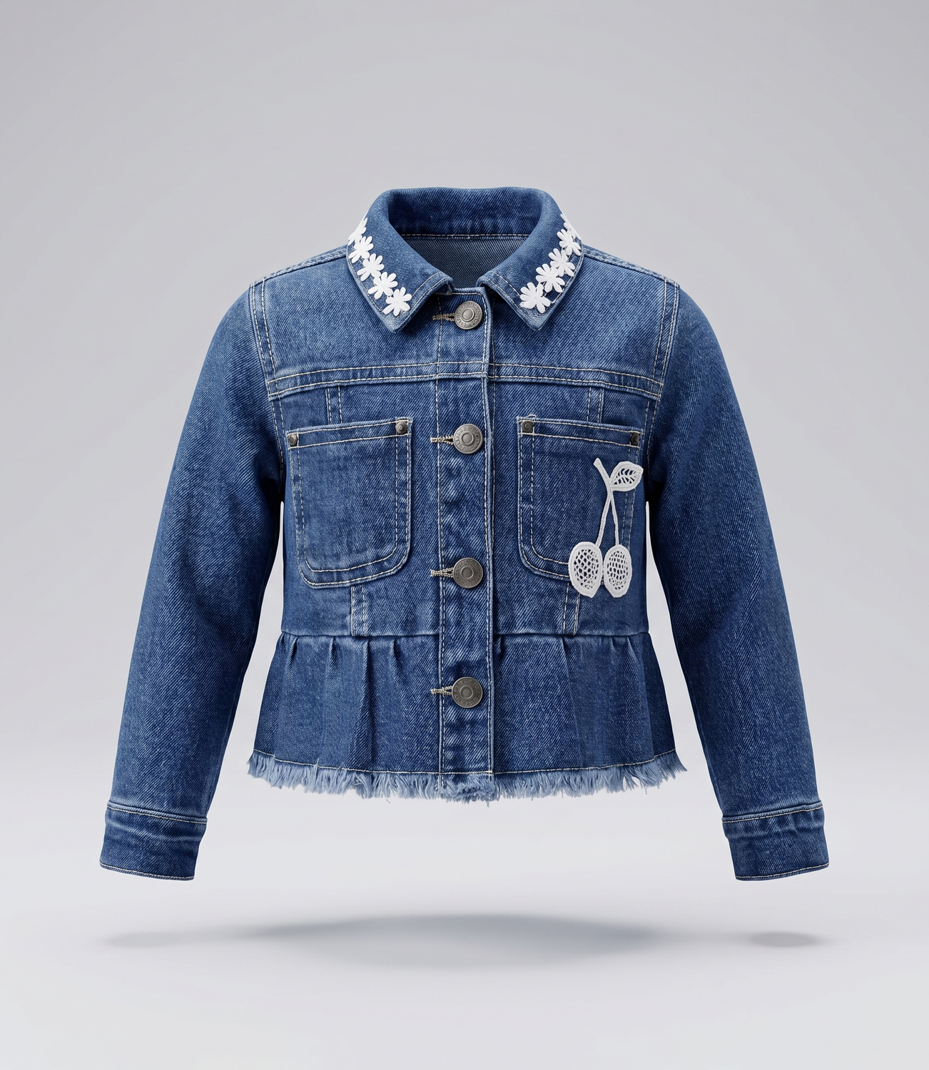 Chaqueta bebé  L12071270409 denim azul Limonada-1