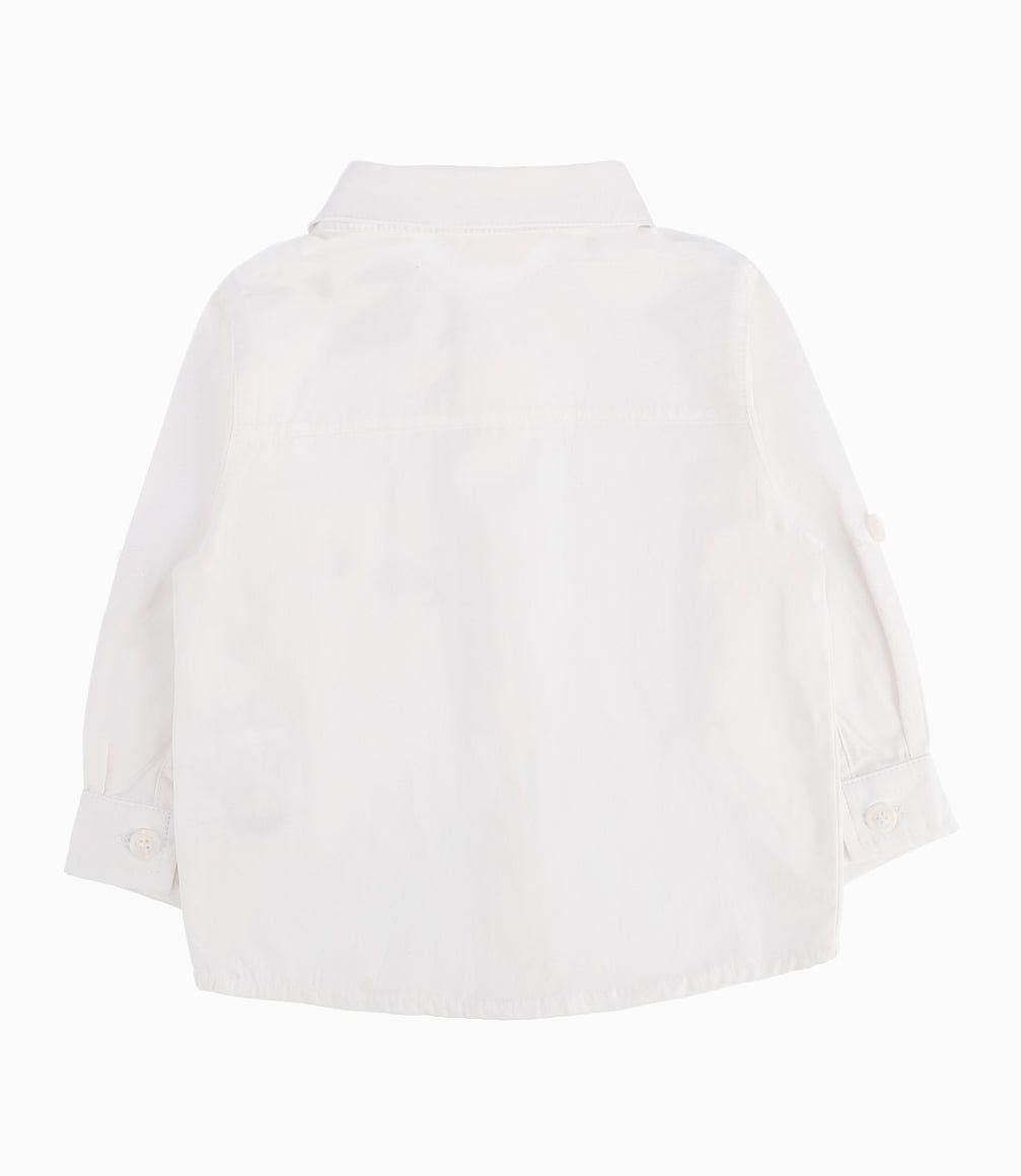 Camisa Bebé Niño Básica Blanco-6