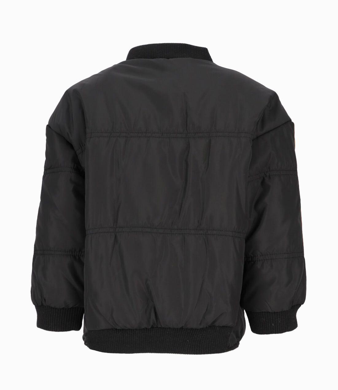 Parka niño bomber negro Black and Blue-1