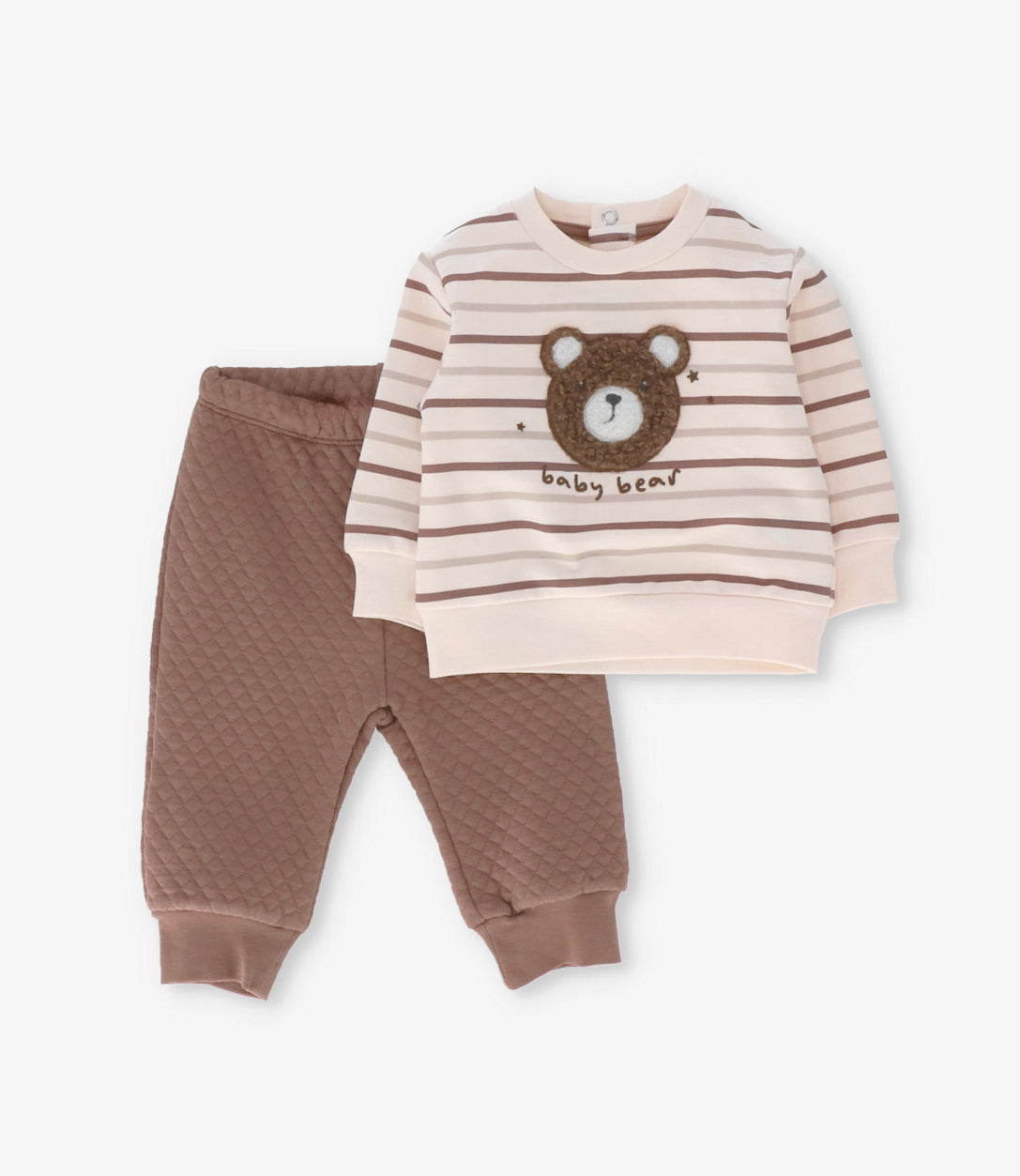 Buzo recién nacido baby bear beige 4 Kids-0